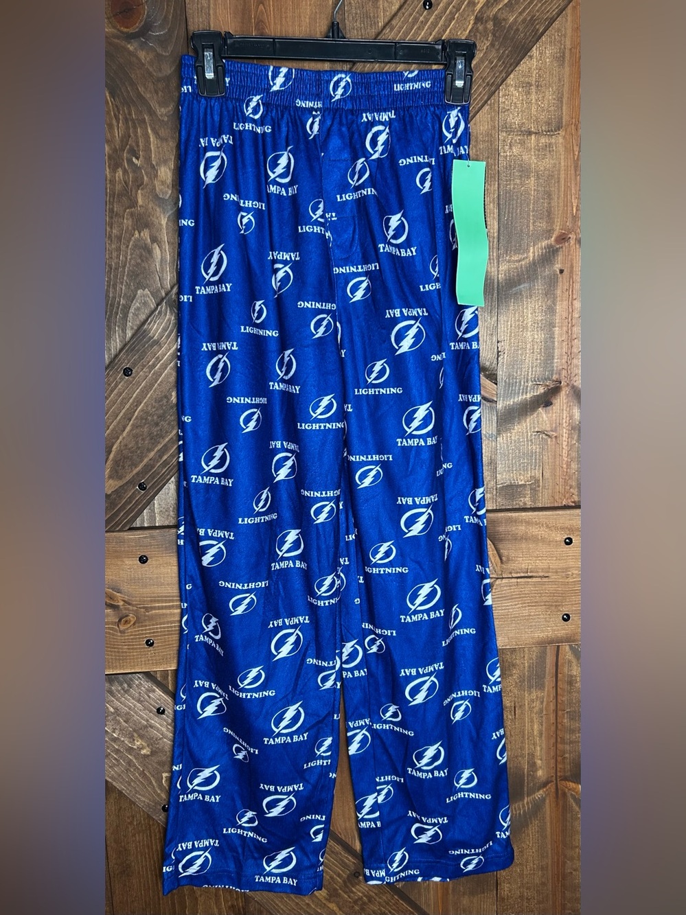 NHL Tampa Bay Lightning Blue Logo Pajama Pants